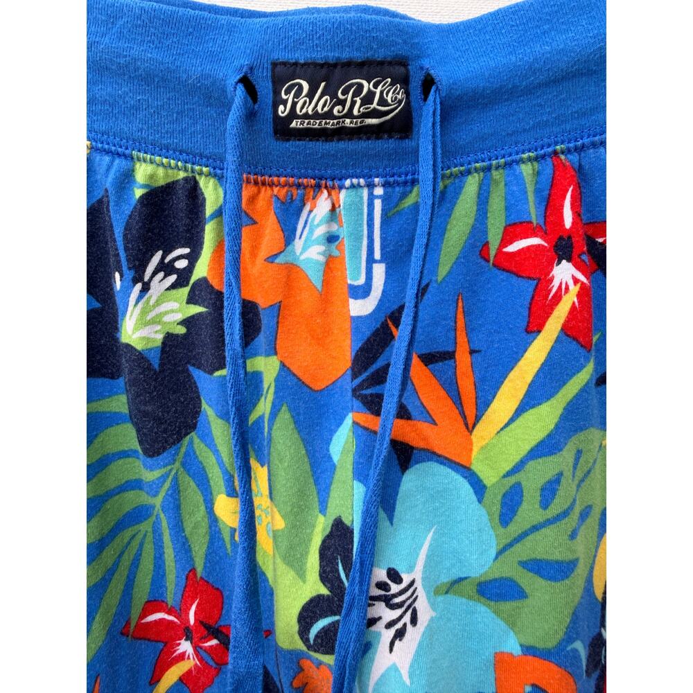 Polo Ralph Lauren Blue Sleepwear & Robes Floral Lounge Pants Large - Picture 3 of 4